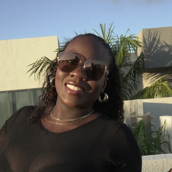 Versace Gold-Tone Sunglasses - Picture 10 of 11